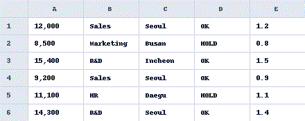 excel filter